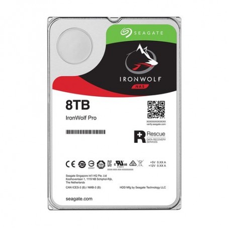 HD SEAGATE IRON WOLF PRO SATA3 8TB 3.5"