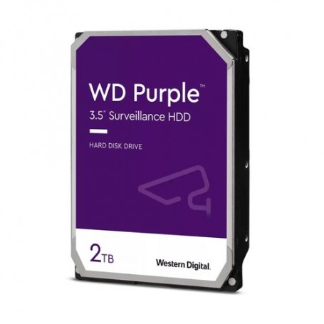 HD WD SATA3 2TB 3.5" PURPLE INTELLIPOWER