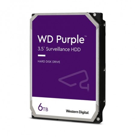 HD WD SATA3 6TB 3.5" PURPLE INTELLIPOWER