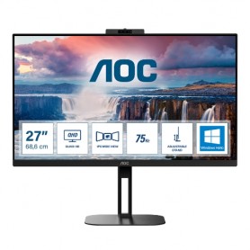 MONITOR AOC LED 27" Wide Q27V5CW/BK IPS