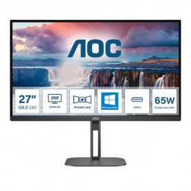 MONITOR AOC LED 27" Wide Q27V5N/BK VA 25