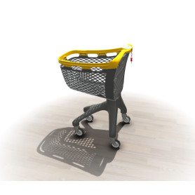 CARRELLO 100 LT CON LUCCHETTO