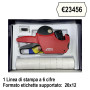 PREZZATRICE JOLLY 6 ROSSO SET+10 ROTOLI