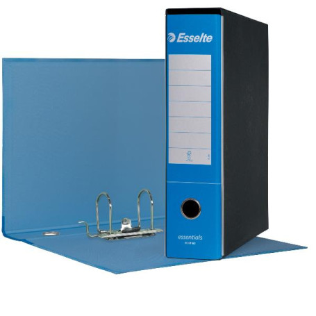 REGISTRATORE ESSENTIAL D8 AZZURRO