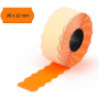 ETICHETTE PREZZATRICE 26X12 FLUO ARANCIO