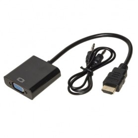 ADATTATORE LINK HDMI/VGA M/F CON AUDIO