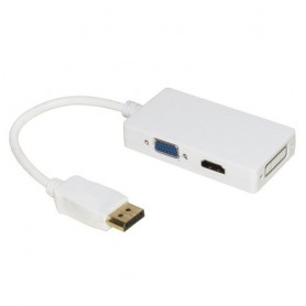 ADATTATORE LINK da DISPLAYPORT a DVI+HDM