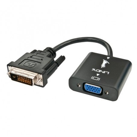 ADATTATORE LINDY DVI-D/VGA M-F