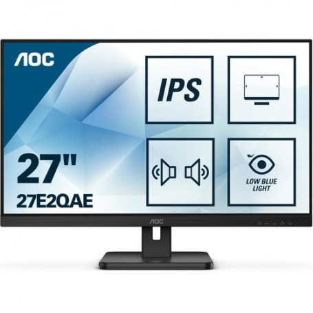 MONITOR AOC LED 27" Wide 27E2QAE IPS 192