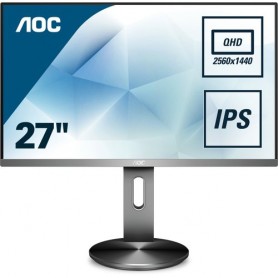 MONITOR AOC LED 27" Wide Q2790PQE IPS 25